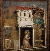 GIOTTO di Bondone Miracle of the Crucifix oil